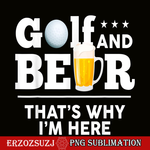 BEER28102335-Golf And Beer PNG Funny Beer Lovers PNG Beer Time PNG.png