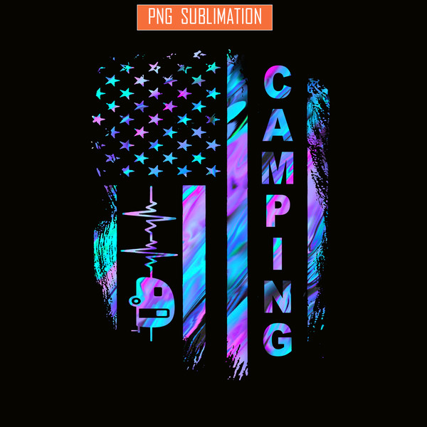 CAMP07112349-Camping American flag PNG Love Camping PNG Camper PNG.png