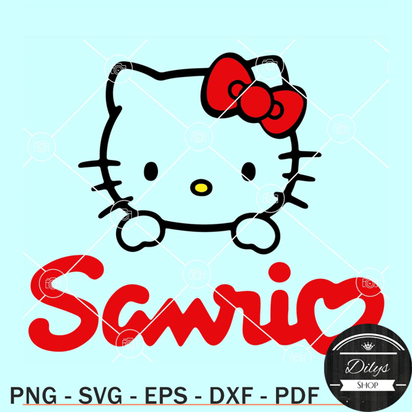 Hello Kitty Sanrio SVG, Sanrio characters SVG, Sanrio SVG, Sanrio Hello Kitty SVG.jpg