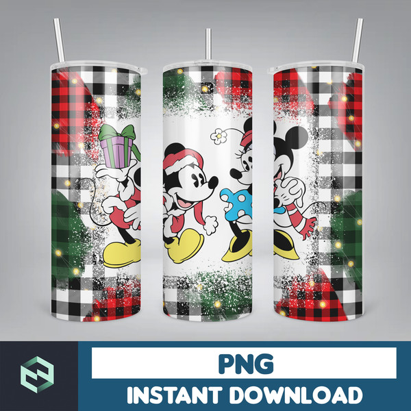 Cartoon Print Tumbler, Skinny Tumbler, 20 oz Skinny Tumbler Sublimation, Tumbler Christmas png, Christmas gift (15).jpg