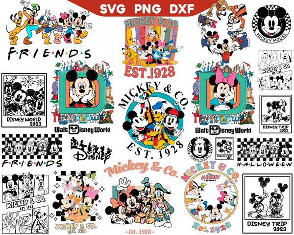 Mickey Design Svg Bundle, Disney World Design Svg Png.jpg