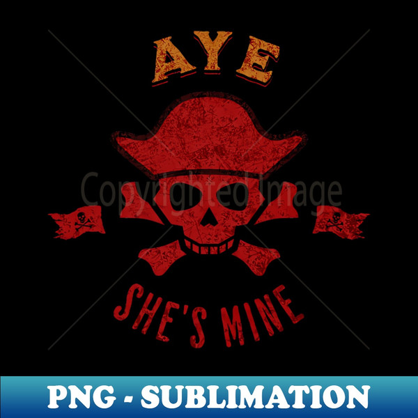 AJ-10313_Funny Pirate Retro Red Aye Shes Mine 7632.jpg