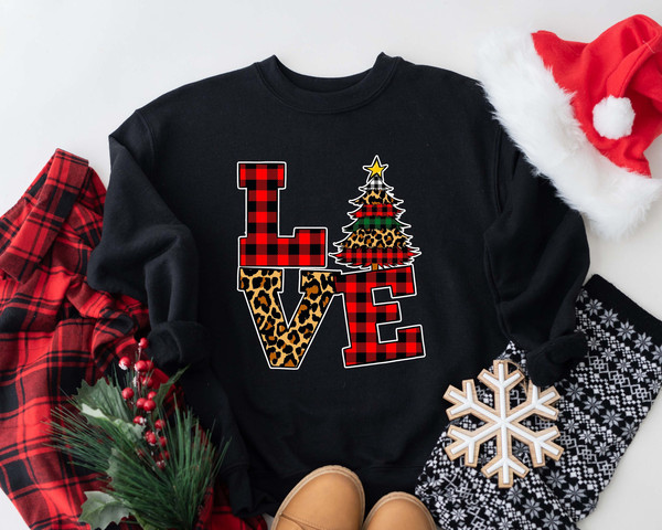 Love Christmas Sweatshirt, Christmas Tee, Just A Girl Who Loves Christmas, Christmas Gift Shirt, Christmas Lover Shirt, Holiday Winter Shirt.jpg