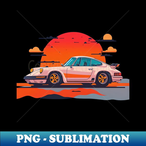 PF-31357_Simple Sunrise Backdrop for  Cool Colorful Car 4403.jpg