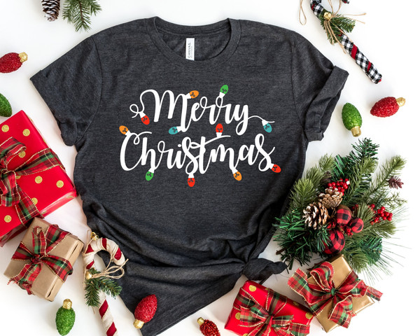 Merry Christmas Shirt, Christmas Lights Shirt, Christmas Lights T-Shirt, Christmas Shirt, Merry Christmas Shirt, Christmas Gift.jpg