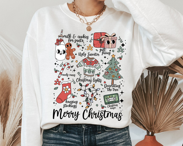 Merry Christmas Sweatshirt and Hoodie, Retro Christmas Santa Claus Shirt,Christmas Things Sweatshirt,Christmas Vibes Shirt,Christmas Season.jpg