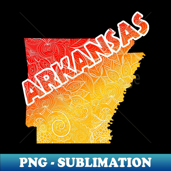 ZD-6861_Colorful mandala art map of Arkansas with text in red and orange 3551.jpg