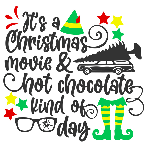 Digital Download Christmas Elf Hot Chocolate Mugs SVG Hot 