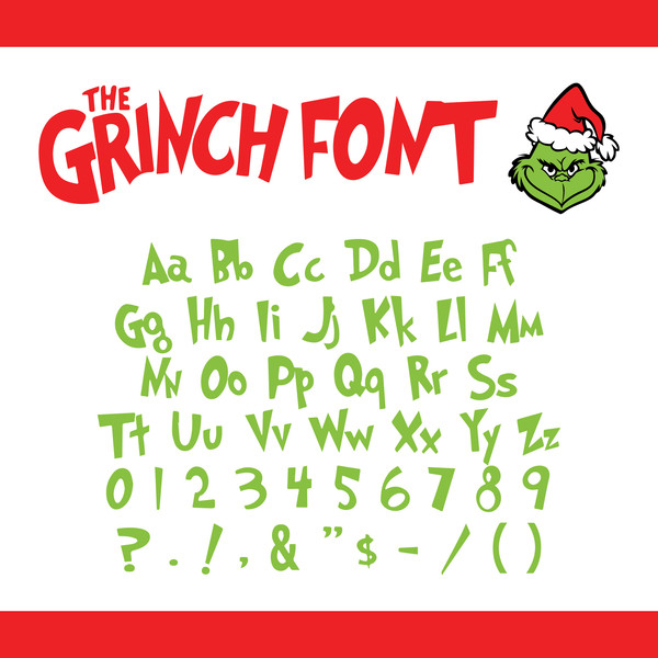 Grinch Font SVG , Grinch Face Svg, Grinch Hand, Grinch Ornament, Grinch smile, Green Character svg, Grinch Christmas svg, Christmas Grinch 1.jpg