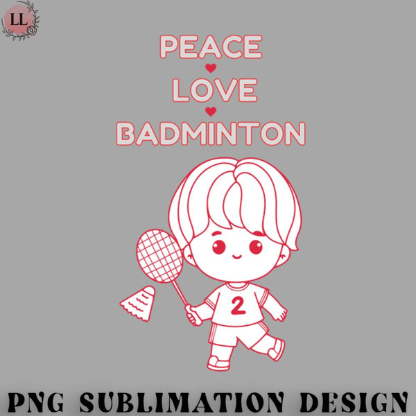 BM2908231500166-Badminton PNG Peace Love Badminton - Red Sport Outline Illustration.jpg