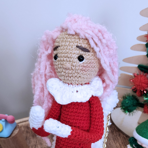 Elf on The Shelf with Pink Hair