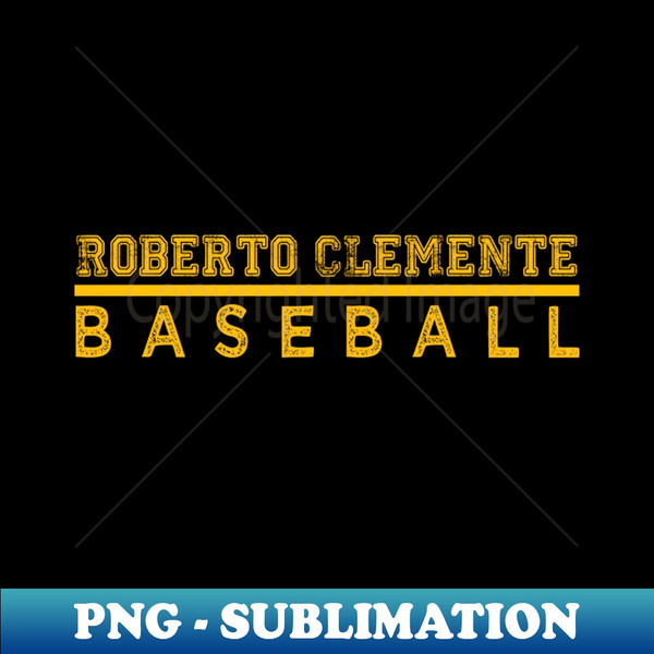 MM-2640_Awesome Baseball Roberto Proud Name Vintage Beautiful 5320.jpg