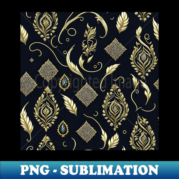 NB-25316_Radiant Elegance Unveiling a Seamless Gold Jewelry and Diamond Tapestry Fancy seamless golden pattern Wallpaper Decoration 4520.jpg