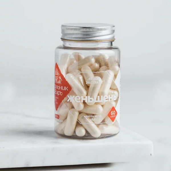 Ginseng extract in capsules, 60 caps..jpg