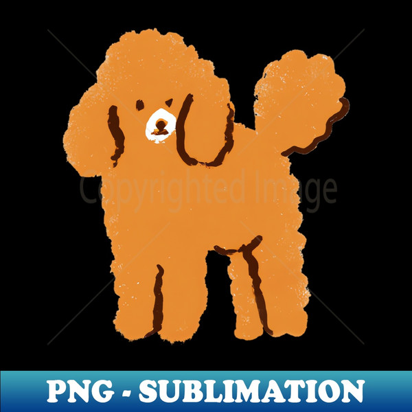 BG-39551_Orange Apricot Minimalistic Poodle Illustration 3646.jpg