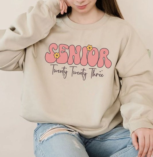 Senior 2023 Sweatshirt, Class Of 2023 Shirt, High School Graduation Gifts For Her, College Grad Gift, Graduating T-shirt, Student Gift.jpg