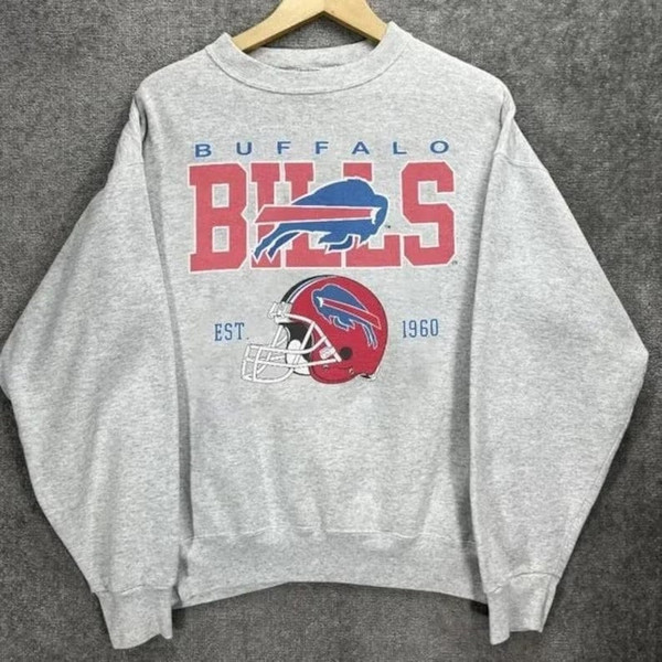 Vintage Buffalo Bills Football Sweatshirt Retro NFL Buffalo Bills shirt tee, Gift For Football.jpg