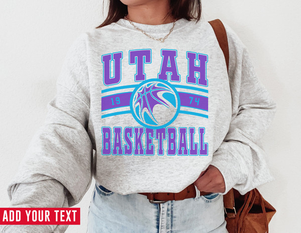 Vintage Utah Basketball SweatshirtT-Shirt, Utah Jaz Sweater, Jazz T-Shirt, Vintage Basketball Fan Shirt, Retro Utah Basketball.jpg