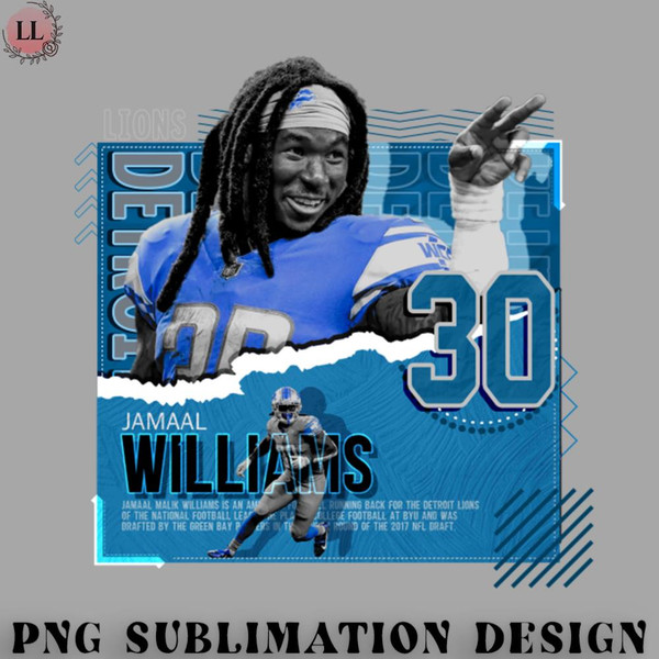 AL0707230819274-Football PNG Jamaal Williams Football Paper Poster Lions.jpg