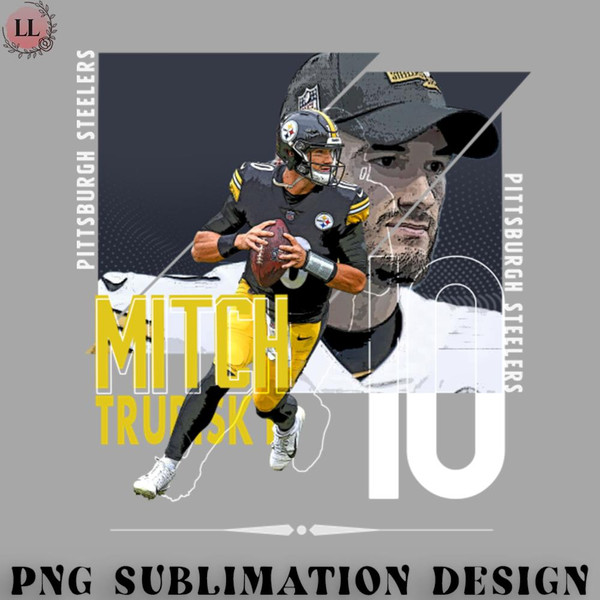 BA0707230821149-Football PNG Mitch Trubisky football Paper Poster Steelers 4.jpg