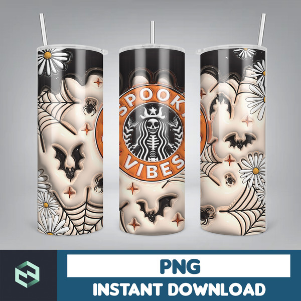 3D Design Tumbler Inflated Sublimation Tumbler Design Download PNG, 20 Oz Digital Tumbler Wrap PNG (82).jpg