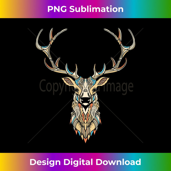 DW-20231125-1709_Elk Head  Face Artistic Illustration Graphic 1234.jpg