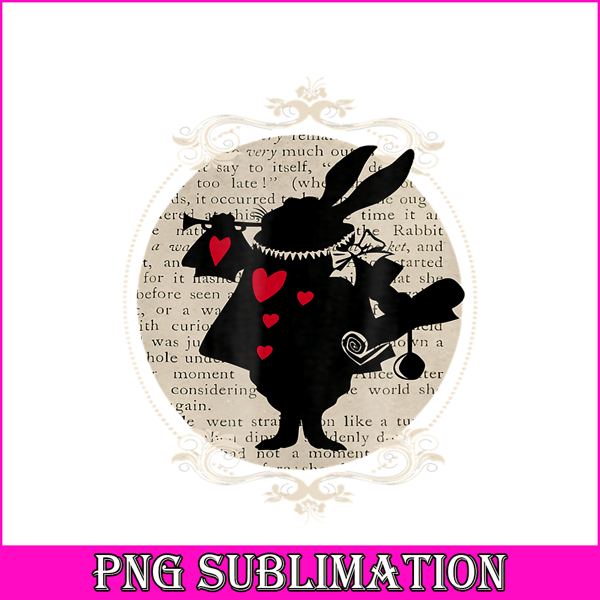 QUE301023147-Alice In Wonderland Rabbit PNG, Time Machine PNG, Heart Queen PNG.png
