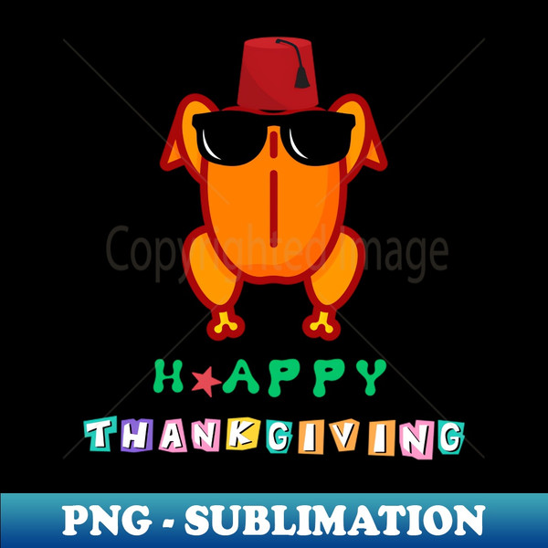 AI-20643_Funny Turkey wearing red Turkish hat and sunglasses 9551.jpg