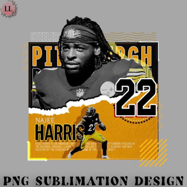 BA0707230821318-Football PNG Najee Harris Football Paper Poster Steelers.jpg
