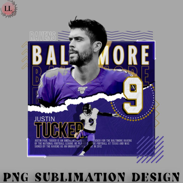 FA070723082049-Football PNG Justin Tucker  Football Paper Poster Ravens.jpg