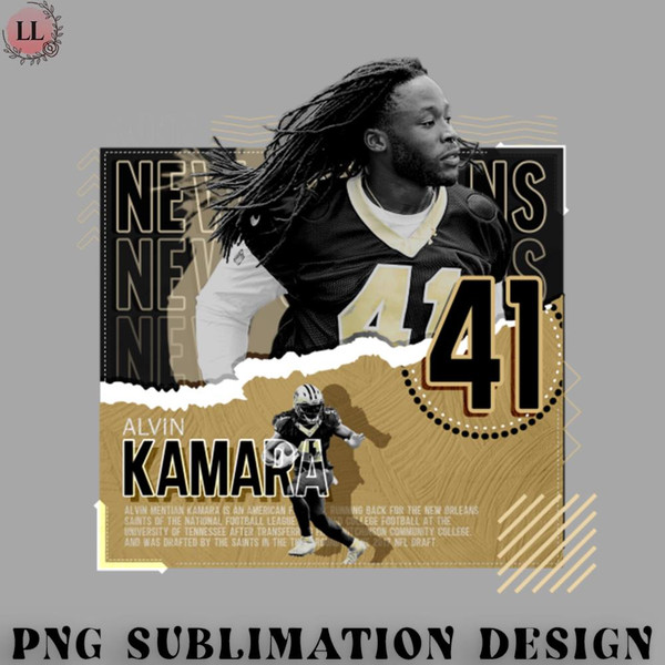 FB0707230810424-Football PNG Alvin Kamara Football Paper Poster Saints.jpg