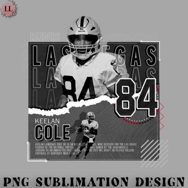 FA0707230820141-Football PNG Keelan Cole Football Paper Poster Raiders.jpg