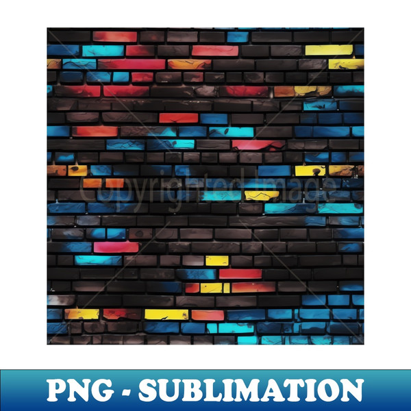GJ-16311_Futuristic Glowing Brick Wall Pattern 5156.jpg