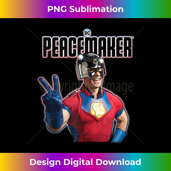 CJ-20231126-2047_DC Comics Peacemaker Shinny Peace Sign Photo Tank Top 0246.jpg