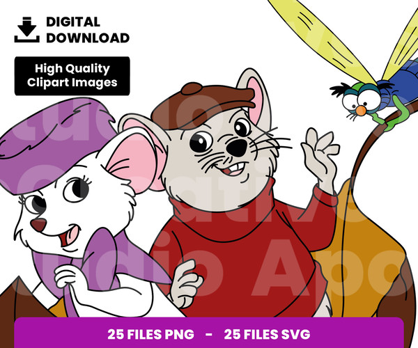 Cover Page - The Rescuers - Bernardo y Bianca - 002.jpg