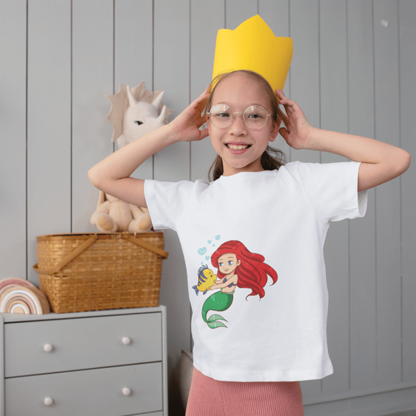 Princess mermaid t shirt for girl