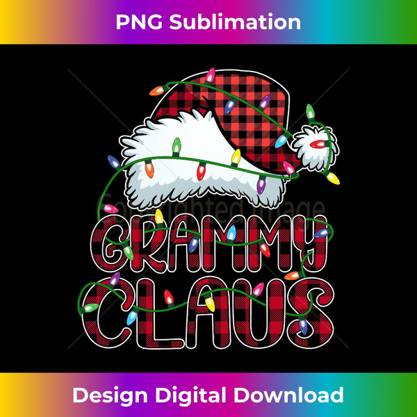 VY-20231127-3641_Grammy Claus Christmas Lights Pajama Family Matching Long Sleeve 0562.jpg