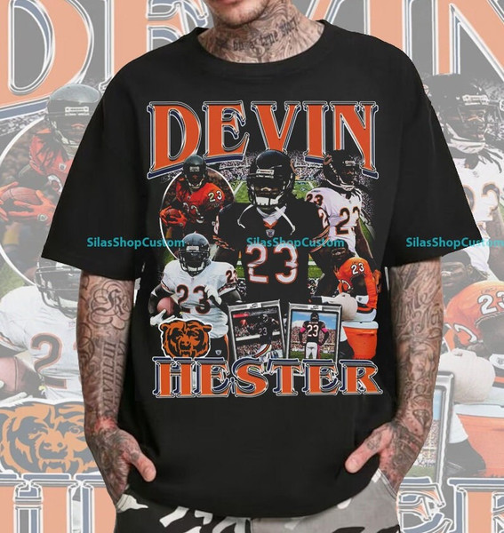 Vintage 90s Graphic Style Devin Hester T-Shirt, Devin Hester Tee, Retro Devin Hester Oversized T-Shirt, Football T-Shirt, Sport T-Shirt.jpg