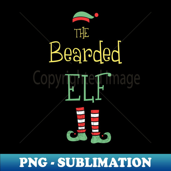 WI-51976_The Bearded Elf Shirt Christmas Elf Tee Matching Family Tshirt Funny Christmas Holiday Gift 8870.jpg