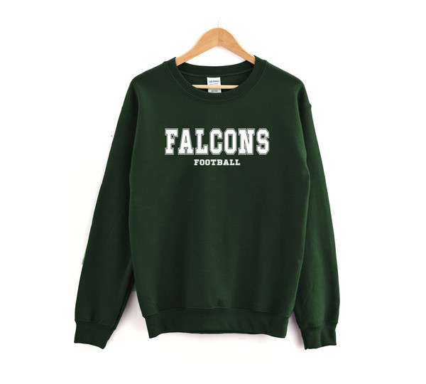 Falcons Football Sweatshirt, Falcons Hoodie, Falcons Vintage, Falcons Fan, Falcons Tee, Football Fan Shirt, Football Tee, Gifts For Her.jpg