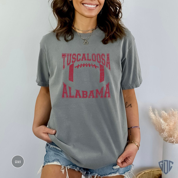 Alabama Football Comfort Colors Shirt, Alabama Tshirt, Alabama, Bama Shirt, Bama Tshirt, Vintage Alabama Shirt, Tuscaloosa Shirt, Roll Tide 2.jpg
