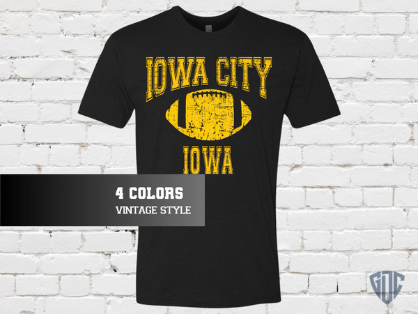 Iowa City Iowa Football Shirt, UI Tshirt.jpg