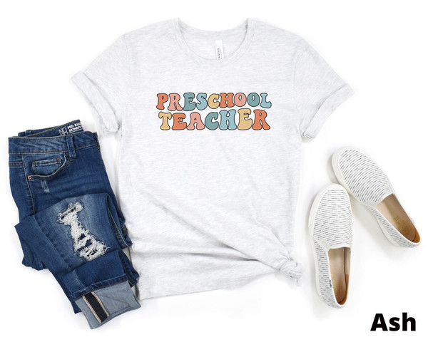 Preschool Teacher Shirt Preschool Shirt Hello Preschool Shirt Pre-K Shirt Preschool Squad Preschool Crew Cute Preschool Teacher Tshirt 6.jpg