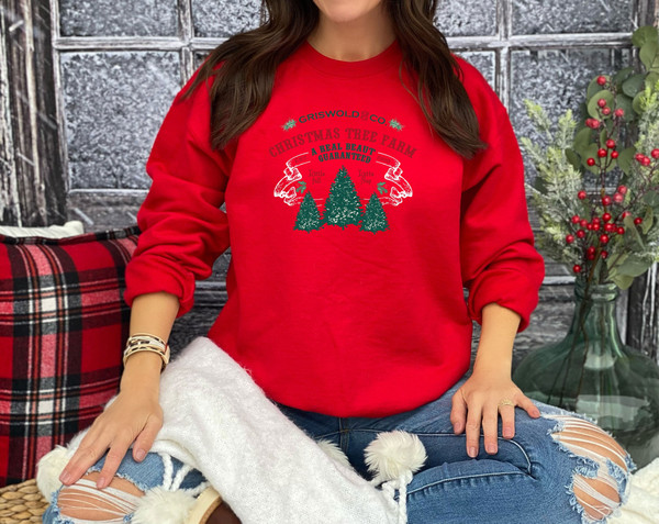 Christmas Tree Farm Sweatshirt, Funny Christmas Sweater, Christmas Family Sweatshirt, Xmas Party Shirt, Christmas Gift, Merry Christmas.jpg
