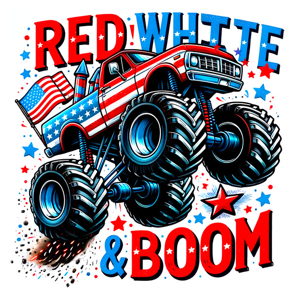 Monster-Truck-Red-White-And-Boom-PNG-Digital-Download-Files-2406241047.png