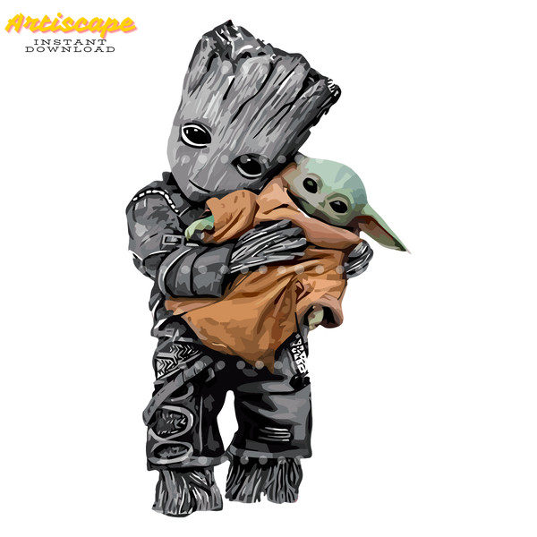 Retro-Groot-And-Baby-Yoda-SVG-Digital-Download-Files-1705241033.png