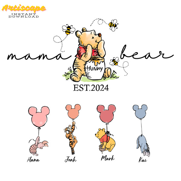 Custom-Mama-Bear-Est-2024-Winnie-The-Pooh-PNG-1704241028.png