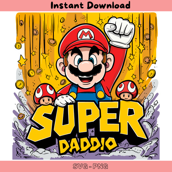 Super-Daddio-Funny-Dad-Mario-SVG-Digital-Download-Files-3005241031.png
