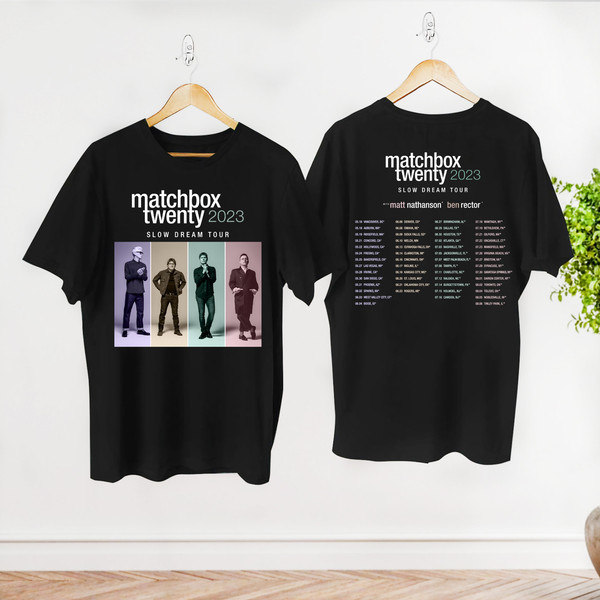 Tour 2023 Shirt, Matchbox Twenty Band Shirt, Matchbox 20 Slow Dream Tour, MB20 Concert, Matchbox 20 Graphic, Matchbox Twenty Fan Gift Shirt.jpg