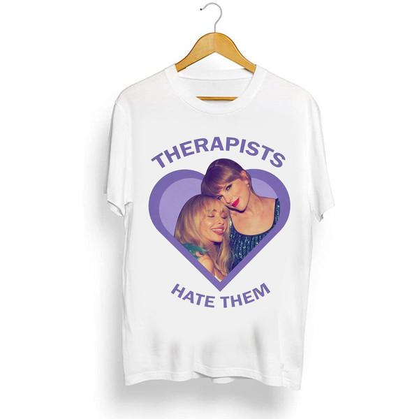 Therapists Hate Them Shirt, Taylor and Sabrina Carpenter and T-shirt, Taybrina Tee, The Eras Tour, Gift For Fans, Funny Shirt.jpg